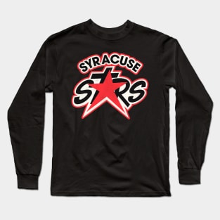 Defunct Syracuse Stars Hockey Team Long Sleeve T-Shirt
